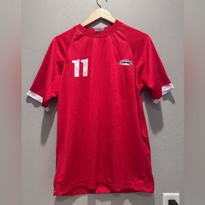 OFB Austria Men's Red Soccer Football Jersey Osterreich Number 11 Size XL